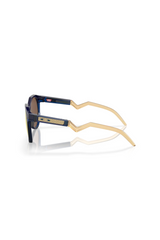 Oakley Hstn-Navy/Transparent Blue Polarizzato Sole