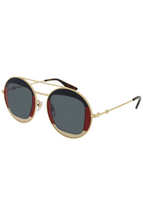 Gucci GG0105S Oro-Blu